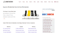 Desktop Screenshot of homeofficechairs.co